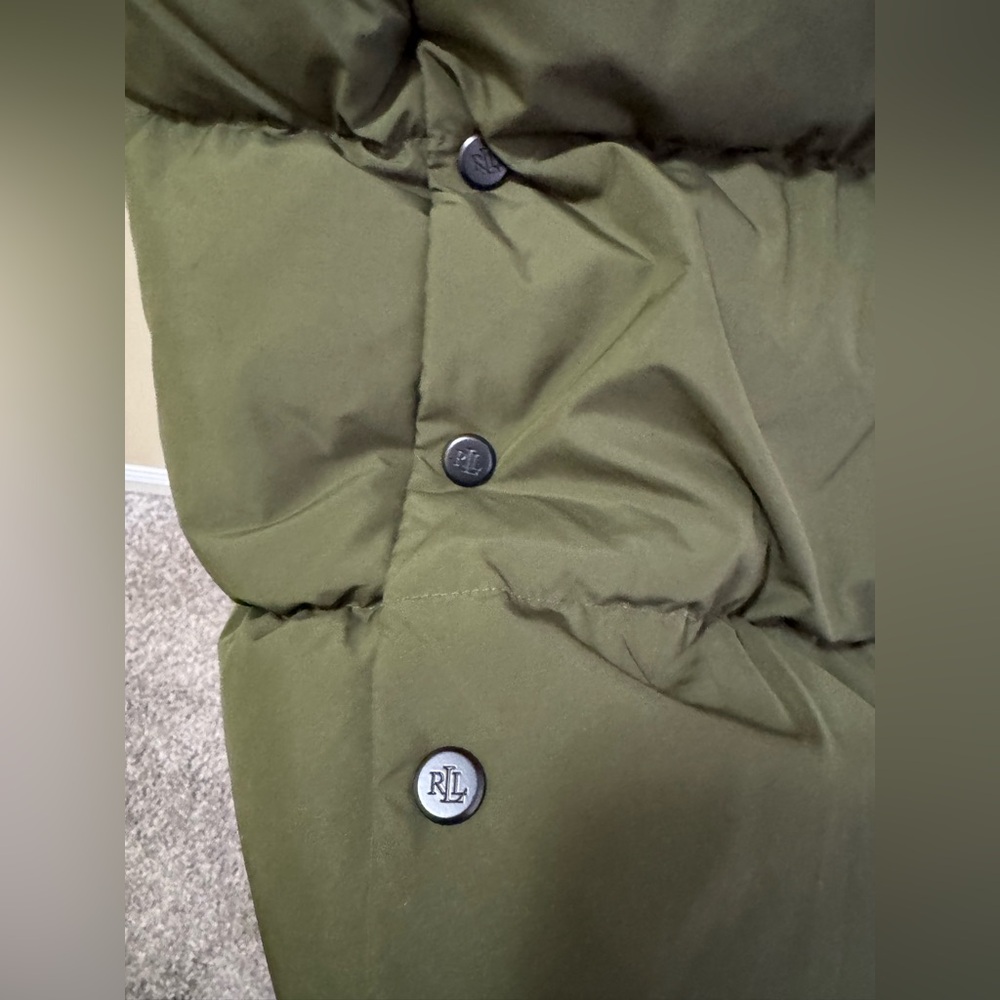 Lauren Ralph Lauren Pillow Hood
Longline Down & Feather Jacket Small - Picture 13 of 13